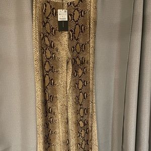 Zara SnakeSkin Pants - Medium